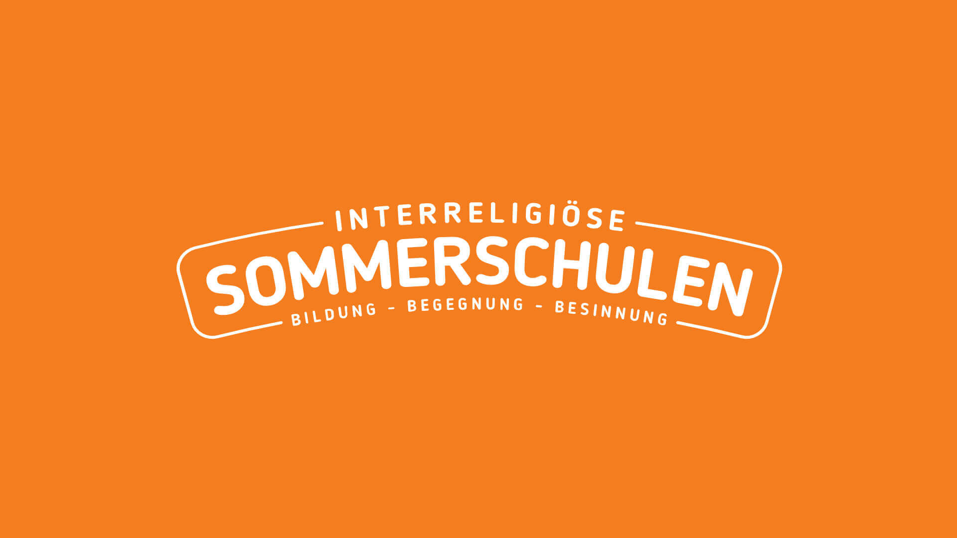 projekt banner interreligiose sommerschulen